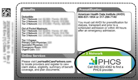 phcs provider customer service number.